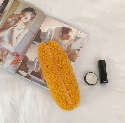 Wholesale Cute Stationery Plush Pencil Case